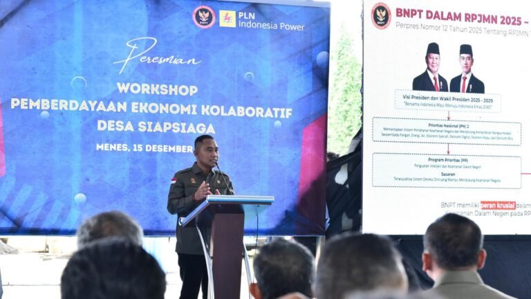 BNPT Kolaborasi Kembangkan Ekonomi Desa Siapsiaga Cegah Radikalisme