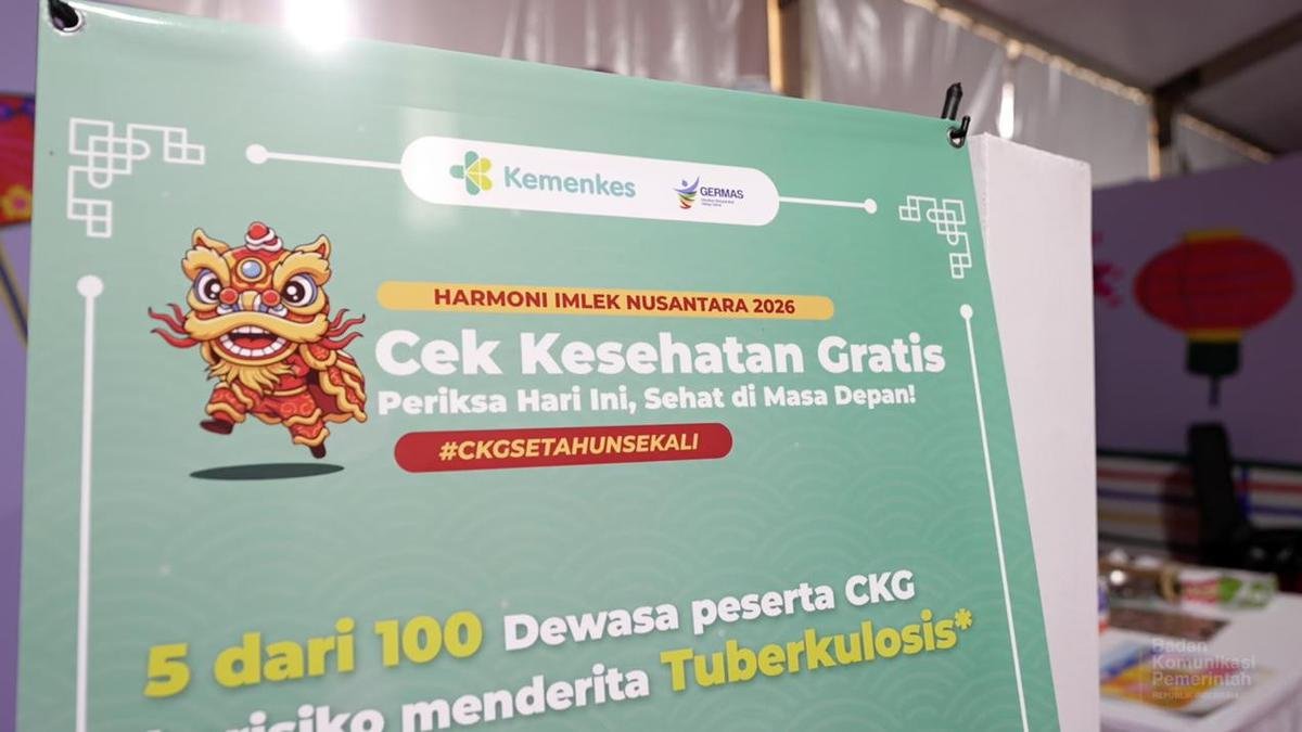 Cek Kesehatan Gratis di Imlek Festival Dongkrak Kesadaran Masyarakat